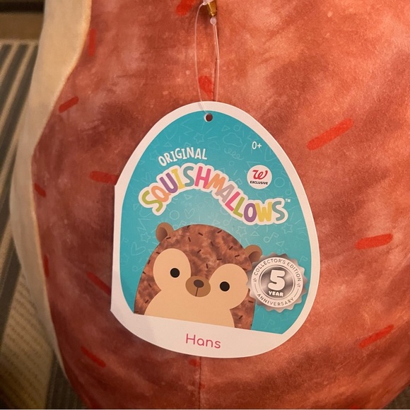 Squishmallows | Hans the Hedgehog NWT Collectors Edition 5 Year Anniversary 🦔 - Picture 4 of 6